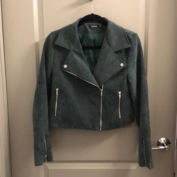 Boohoo Jackets & Blazers - Corduroy Biker Jacket